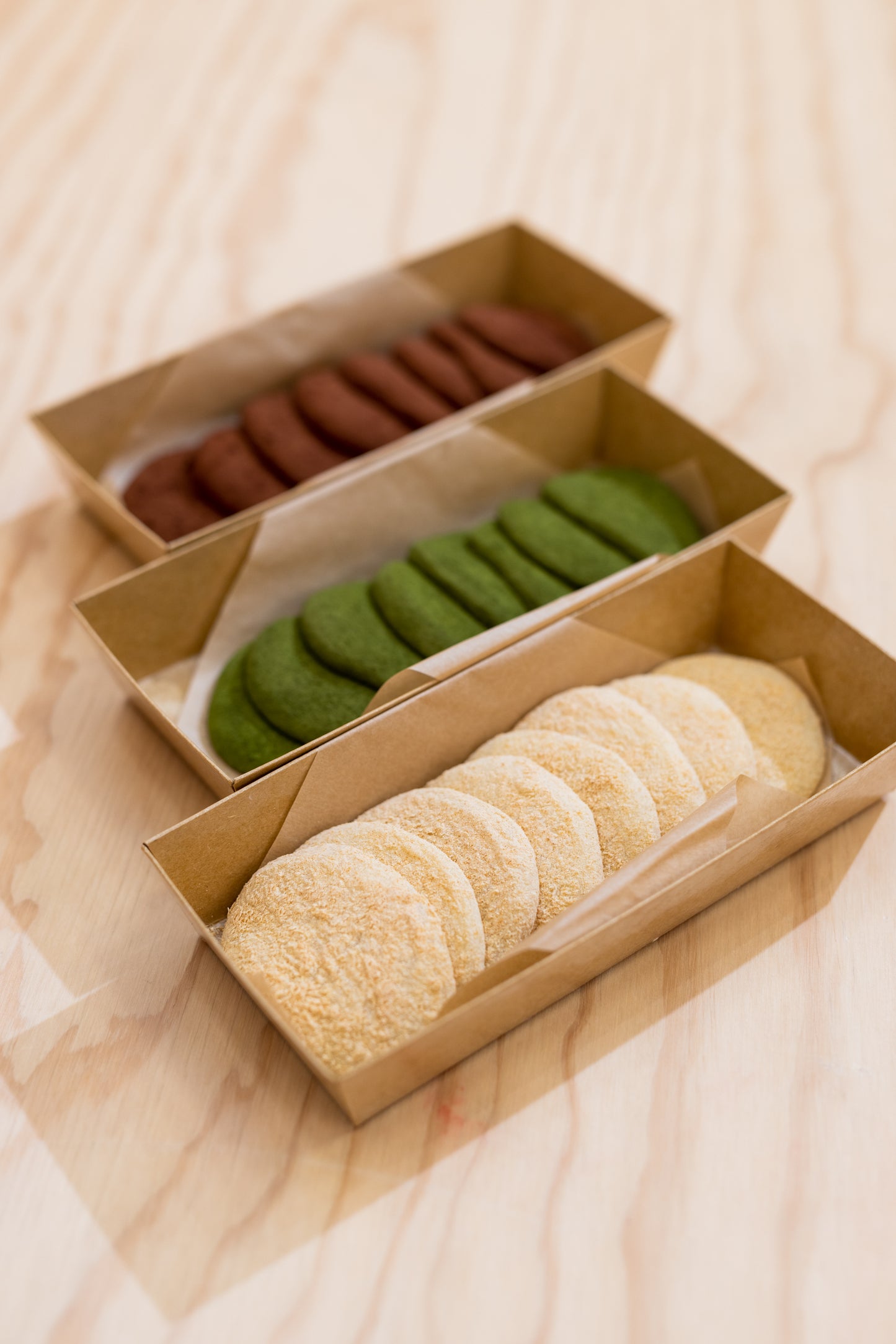 人氣北海道牛乳片片麻糬(可可/抹茶/黃豆粉)